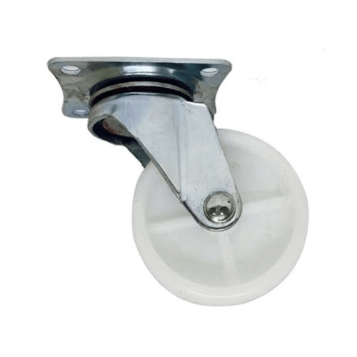 KAMPER ล้อ Nylon แป้นหมุน 50มม (2นิ้ว) รุ่น 2042-50 สีขาว
