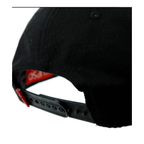 USUPSO หมวกแก๊ปักตัวอักษร สีดำ