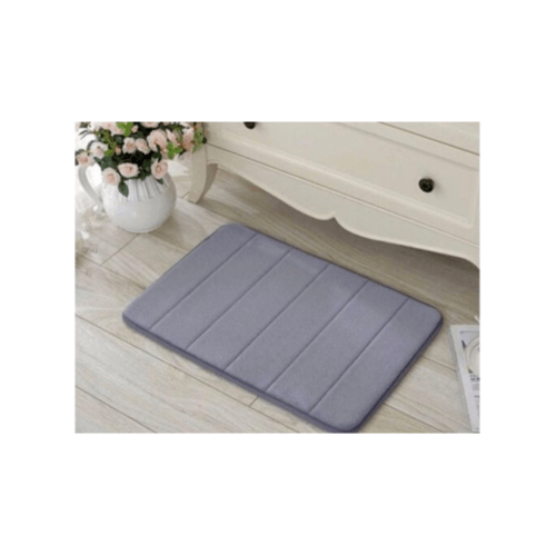 COZY พรมเช็ดเท้าเมมโมรี่โฟม 50x80 ซม. MFR-5080GY สีเทา