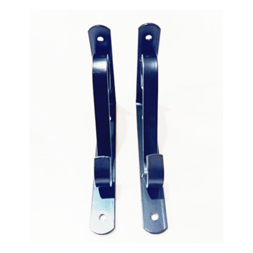 ฉากรับชั้นเหล็ก  PQS-TJ2126 19*2.5*24cm สีดำ