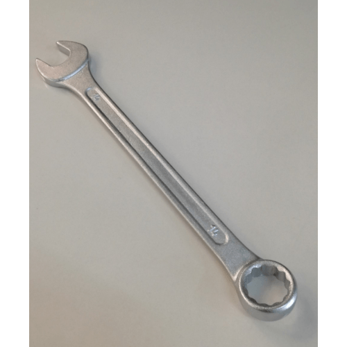 BAUM ประแจแหวนข้างปากตาย  14mm. (Carbon-Steel)