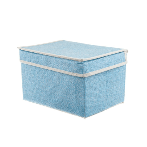 USUPSO กล่องผ้าเก็บของ - ฟ้า