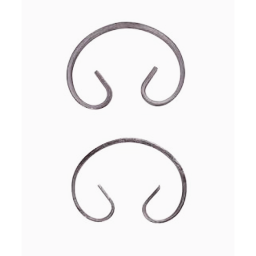 ลายเหล็กดัด ตัวโค้ง ขนาด 160x100 มม.