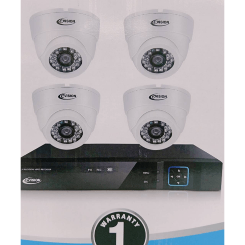 EVISION กล้องวงจรปิด AHK-4004B สีขาว