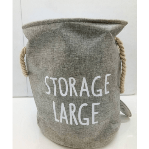 ถุงใส่ผ้า  รุ่น ZHY037-GY ขนาด 36*41 cm. สีเทา