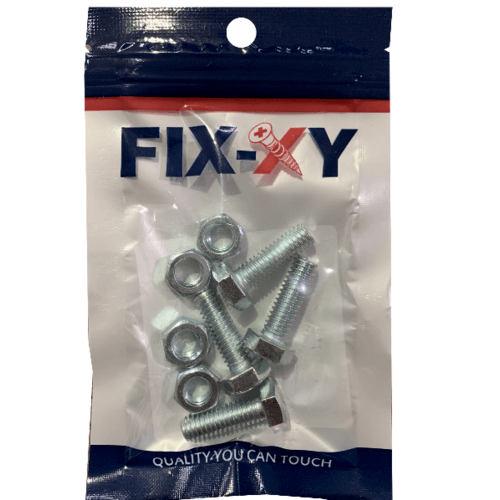 สกรูเกลียวมิล 5/16x1 รุ่น EF-005 (4ชิ้น/แพ็ค) FIX-XY