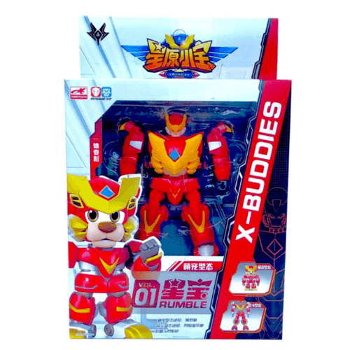 Sanook Toys หุ่นยนต์ X-Buddies 9155x-2 สีแดง