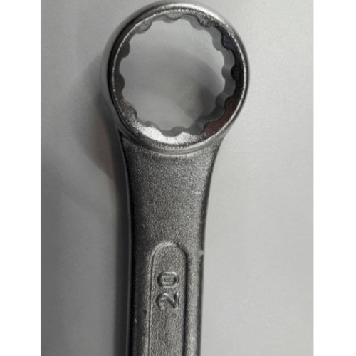 BAUM ประแจแหวนข้างปากตาย  20mm. (Carbon-Steel)