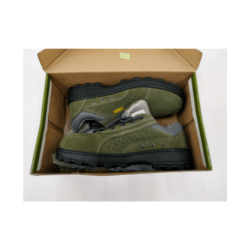 รองเท้าเซฟตี้ #41 พื้น PU รุ่น BA-128 สีเขียว PROTX