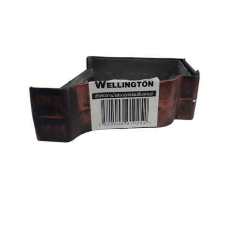 WELLINGTAN ตัวต่อรางน้ำฝนอลูมิเนียม สีบลอนซ์