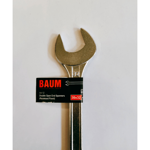 BAUM ประแจปากตาย  30X32mm. (Carbon-Steel)