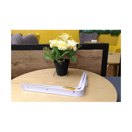 TORSTEN ฉากรับชั้นเหล็ก ขนาด 30*3*25cm PQS-Sjj004 สีขาว,ดำ