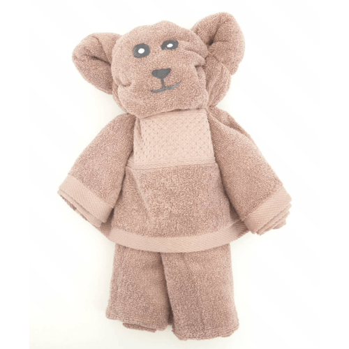 COZY ผ้าขนหนู รุ่น BQ007-BR ขนาด 70x140 ซม. สีน้ำตาล