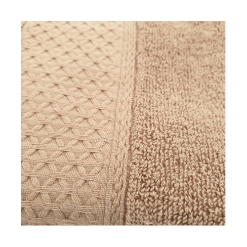COZY ผ้าขนหนู รุ่น BQ007-BR ขนาด 70x140 ซม. สีน้ำตาล