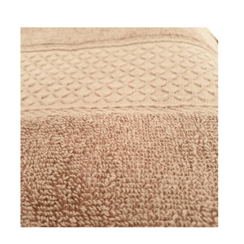 COZY ผ้าขนหนู รุ่น BQ007-BR ขนาด 70x140 ซม. สีน้ำตาล