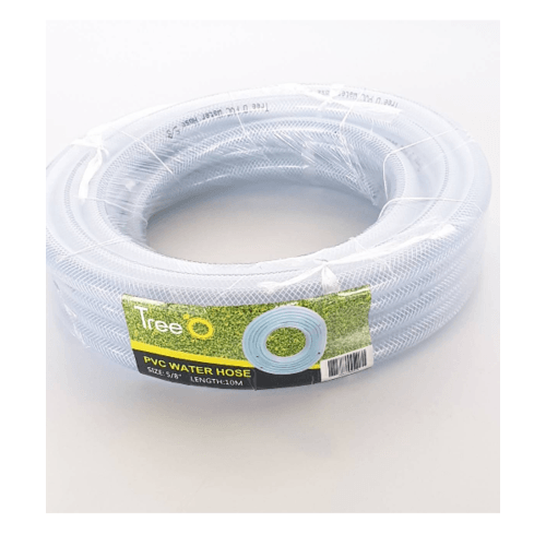 Tree O สายยางม้วน PVC ใยแก้ว 5/8” ยาว 10M WP-16-21 สีขาว