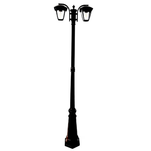 EILON โคมไฟสนาม รุ่น RH025P/2 Classic สีดำ