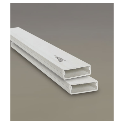 V.E.G. รางเก็บสายไฟ PVC 20x10 มม. 2M รุ่น A-2010-2MW สีขาว