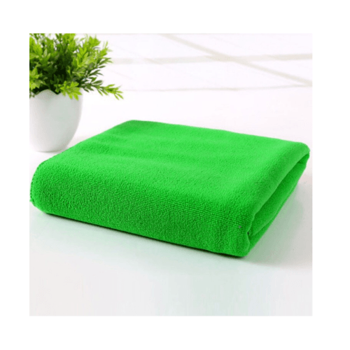 COZY ผ้าขนหนูไมโครไฟเบอร์ 30x30ซม. BQ014-FGN สีเขียว