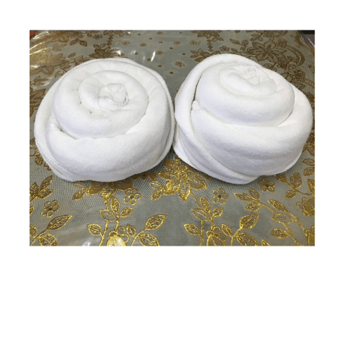 ผ้าไมโครไฟเบอร์ รุ่น MFT-100150W ขนาด 100x150 ซม. สีขาว