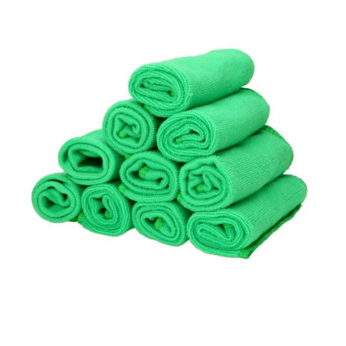 COZY ผ้าไมโครไฟเบอร์ รุ่น BQ014-OLI ขนาด 30x30 ซม. สีเขียว