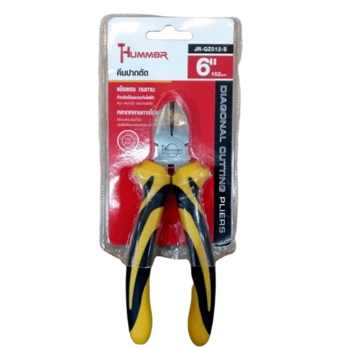 HUMMER คีมปากตัด รุ่น JR-QZ012-S 6นิ้ว