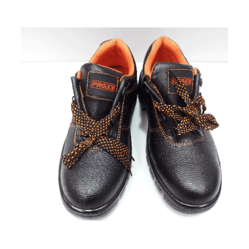 รองเท้าเซฟตี้ พื้นเหล็ก  เบอร์ 43 รุ่น PW106 สีดำ ยี่ห้อ  PROTX