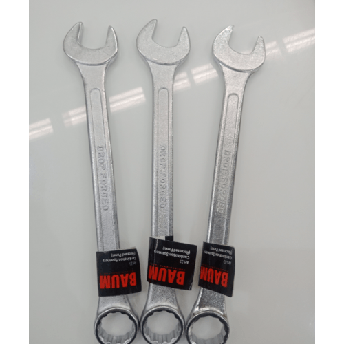 BAUM ประแจแหวนข้างปากตาย  21mm. (Carbon-Steel)