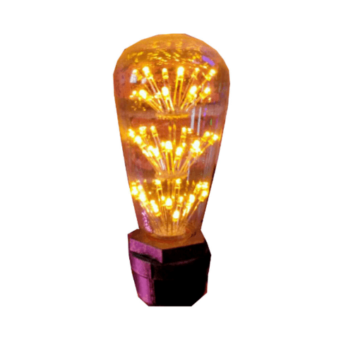 EILON หลอดไฟเอดิสัน ขนาด 6.4x6.4x14.3 cm. ST64 GY-45