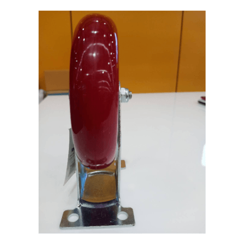 KAMPER ลูกล้อโพลียูรีเทน (PU) แป้นตาย รุ่น 3042-125 5 นิ้ว