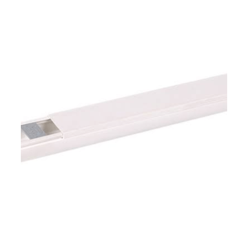 ដងដាក់ខ្សែភ្លើង PVC TRUNKING ស៊េរី PZC-4016-2MW ពណ៌ស ប្រវែង 2m