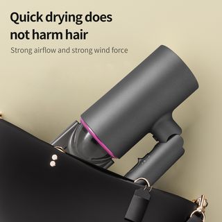 BENKA ไดร์เป่าผมพับได้ 1700 วัตต์ รุ่น BA05 สีดำ