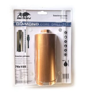 BISON โฮวซอว์เจาะปูนหัวเพชร 76x155mm รุ่น CS15076
