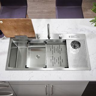 KOCH KITCHEN อ่างล้างจาน 1 หลุมไม่มีที่พัก SUS304 TARNIX-100