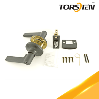 TORSTEN มือจับก้านโยกห้องน้ำ สเตนเลส-304 รุ่น TTJ825-LV304-MB สีดำ