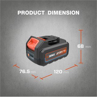 SENIX แบตเตอรี่ รุ่นB40X2 กำลัง18V-20V(MAX) 4.0Ah