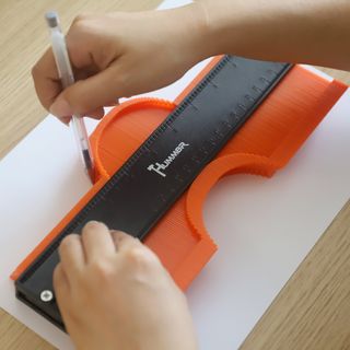 HUMMER ตัวลอกแบบงานกระเบื้อง รุ่น JGDW0707 ขนาดยาว 10  นิ้ว ลึก 3cm  (10.10X27.5X2.1cm)