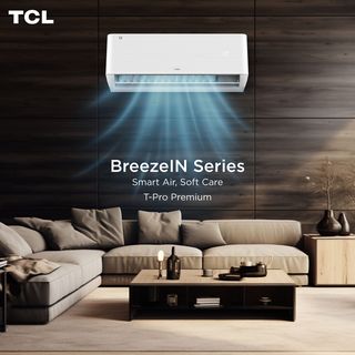 TCL เครื่องปรับอากาศ Inverter 10350  BTU รุ่น T-PROS10 สีขาว