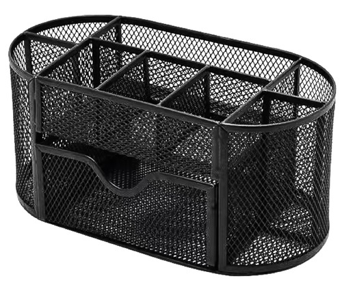 SMITH ที่วางปากกาและเครื่องเขียนลวดเคลือบ TG59905 ขนาด 22x11x10.5 ซม.สีดำ