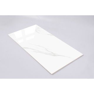 Marbella 60x120 ซม. กระเบื้องพอร์ซเลน รุ่น ลิโน่ไวท์  D12701  (3P/2.16 ตร.ม.) Gloss  Random