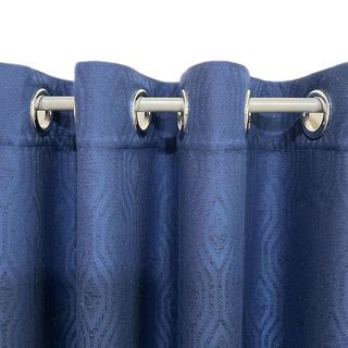 DAVINCI ผ้าม่านประตู UV Dimout รุ่น Curvy ขนาด 130 x 220 ซม.สีน้ำเงิน