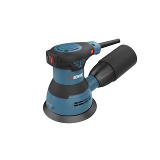 SENIX เครื่องขัดกระดาษทรายไฟฟ้า 125มม. 350W  รุ่นPSCE3.5-M-EU สีน้ำเงินดำ (วงกลม)