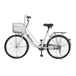  FORTEM จักรยานแม่บ้านตะกร้าเหล็ก รุ่นDAWN-05 ขนาด 24นิ้ว สีขาว