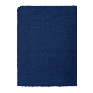 loomi ผ้าขนหนู 76x150 ซม. (30x60 นิ้ว)รุ่น TPYI-07 สีน้ำเงินเข้ม