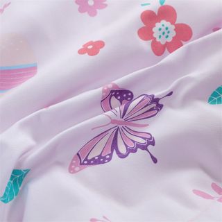 TRUFFLE ชุดเครื่องนอนพร้อมผ้านวม 4 ชิ้น รุ่น Yuri-02 ขนาด 3.5ฟุต สีชมพุ