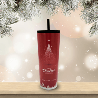 LAMAYON Christmas premium glass 710 มล. รุ่น ZBST03 สีแดง