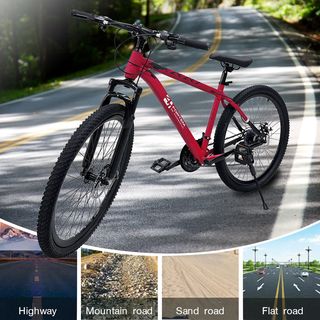 FORTEM จักรยานเสือภูเขา 21สปีด รุ่น Galaxy-02 ขนาด 26นิ้ว สีแดง