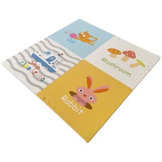 NINO WORLD ชุดแผ่นปูพื้นจิ๊กซอว์ รุ่น CY037  (4 แผ่น) ขนาด 60x60x1.2 ซม. คละสี