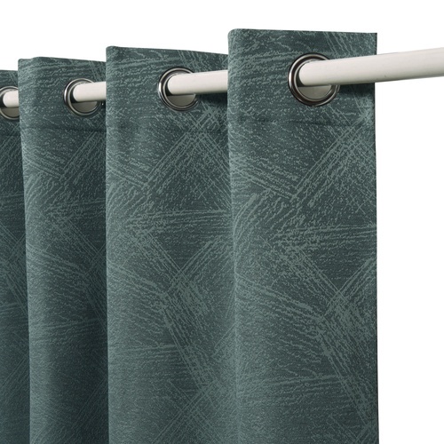 DAVINCI ผ้าม่านหน้าต่าง รุ่น  Mila-03 ขนาด 140x160 ซม. สีน้ำเงิน