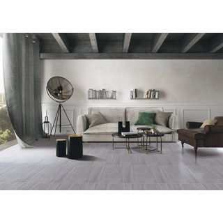 Marbella กระเบื้องเซรามิคปูพื้น 60x60 ซม. rustic Tile รุ่น อูซี่-เกรย์ P9601 Matt (4P)